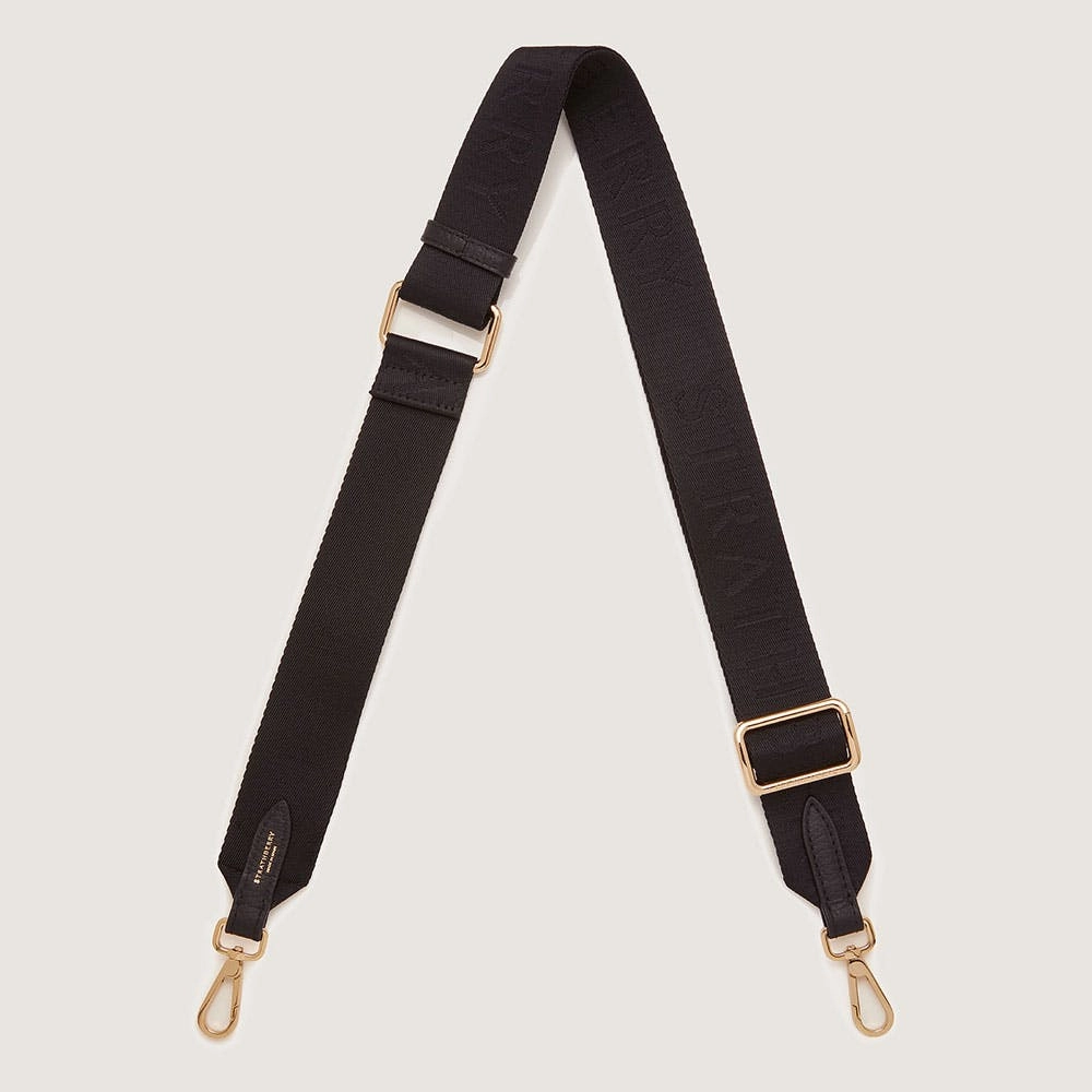 Adjustable Webbing Strap - Black Logo