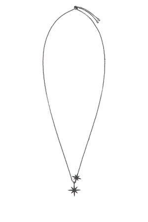 APM Monaco Double Meteorites Adjustable Necklace