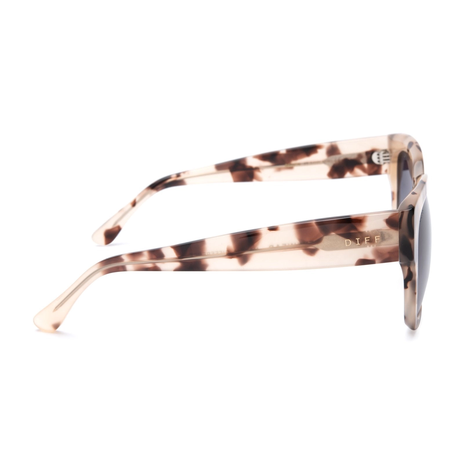 BELLA II - CREAM TORTOISE   GREY GRADIENT SUNGLASSES
