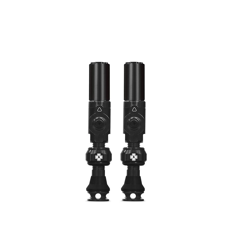 Big Bore Hybrid Tubeless Valve Stems - Small 30mm Black