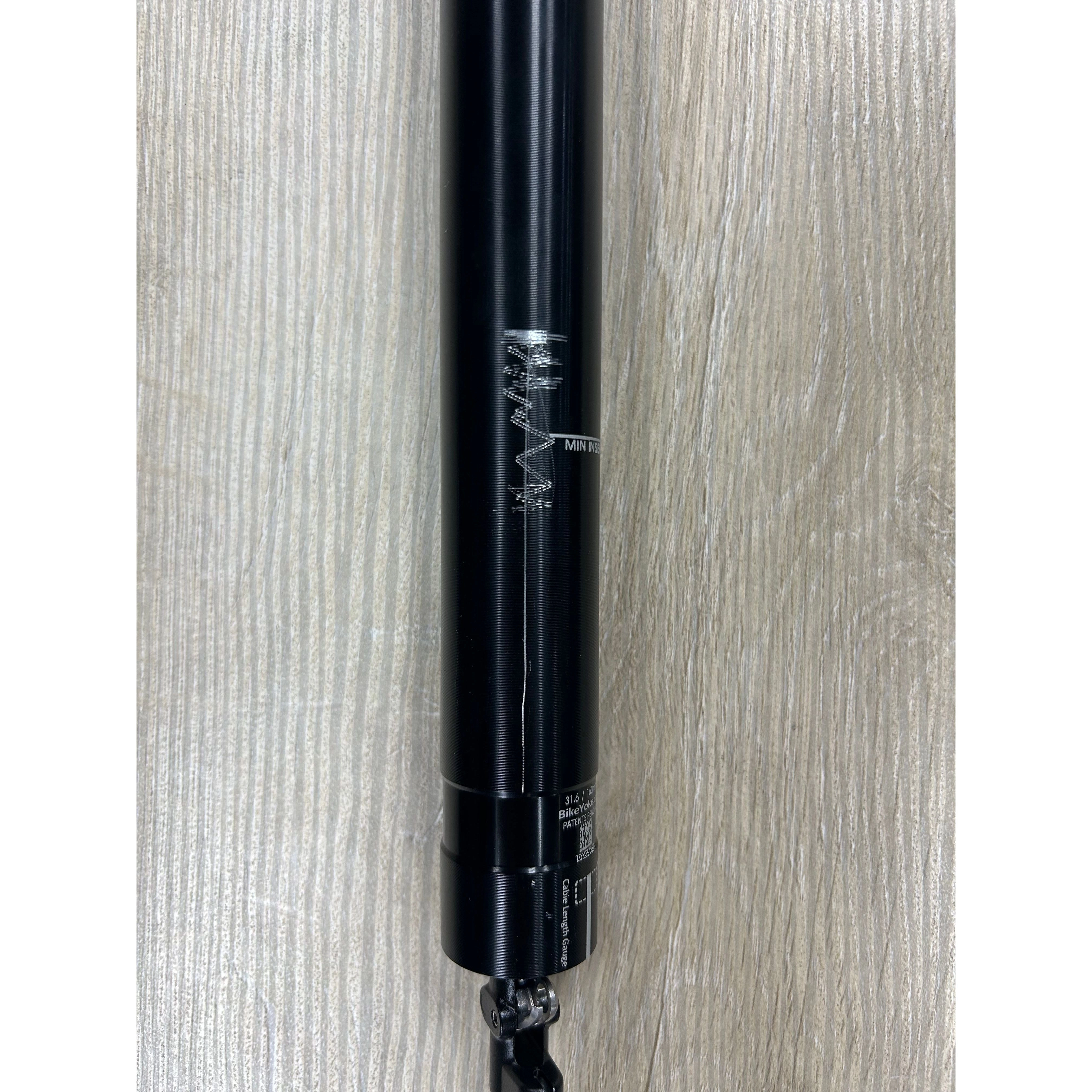 Bikeyoke Divine 31.6 Dropper Post, Take-off Part