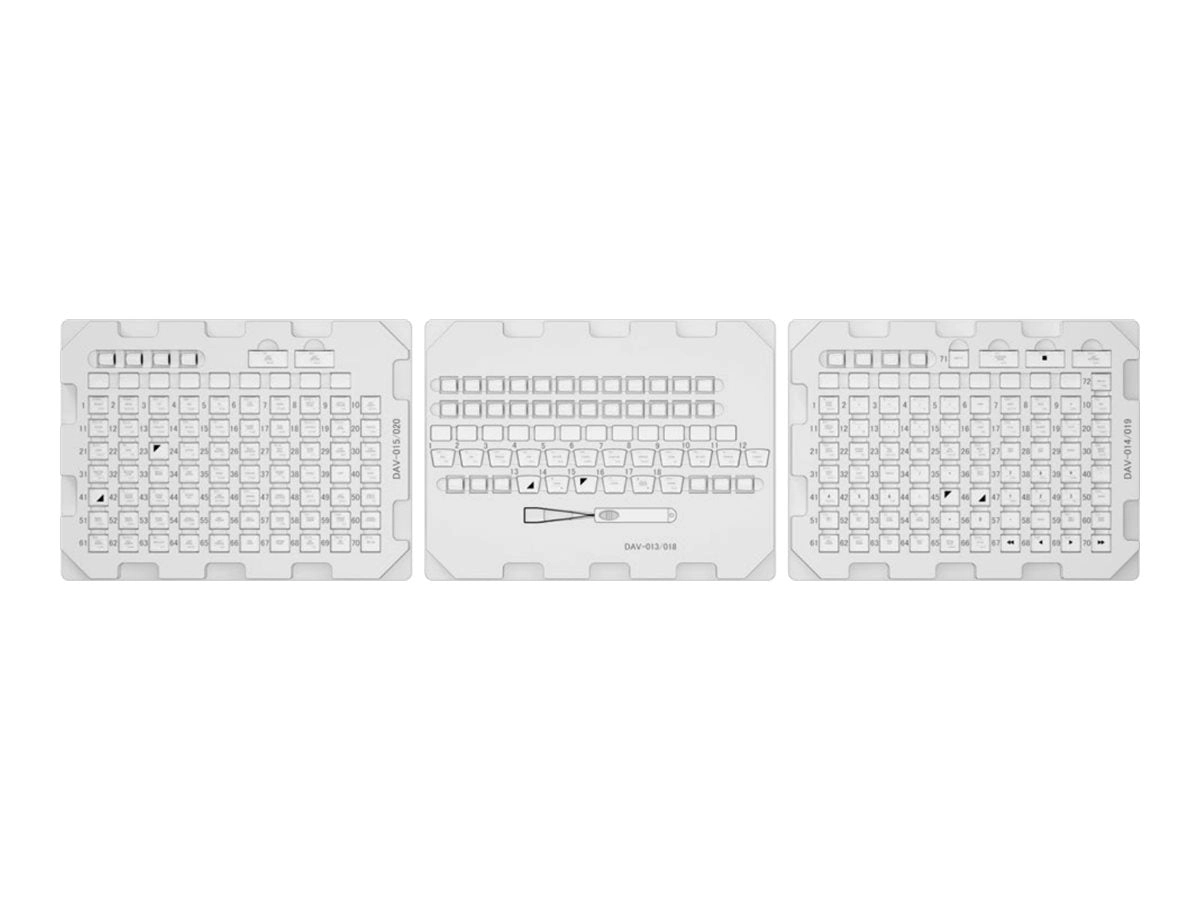 Blackmagic - Keycap kit for video editing controller DV/KEY/AD/CAPSET