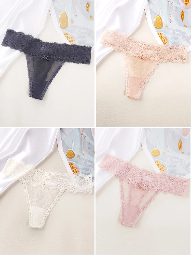 Breathable Low Waist Lace Sexy Panties