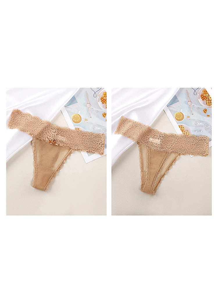 Breathable Low Waist Lace Sexy Panties