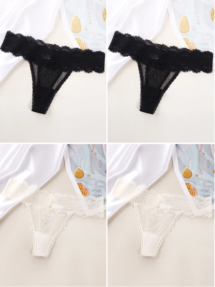 Breathable Low Waist Lace Sexy Panties