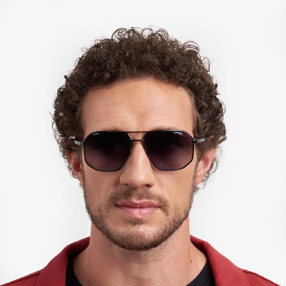 Carduc 037 Navigator-Style Hexagon Sunglasses x Ducati