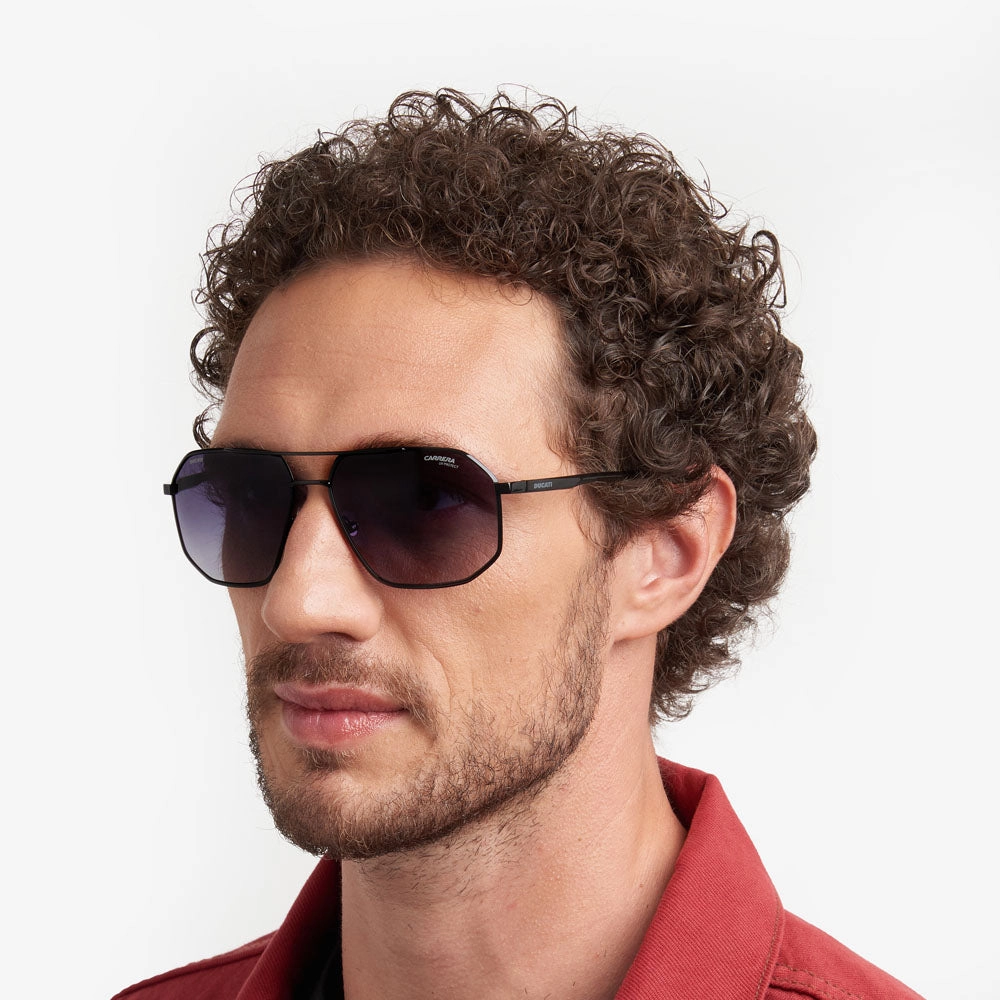 Carduc 037 Navigator-Style Hexagon Sunglasses x Ducati