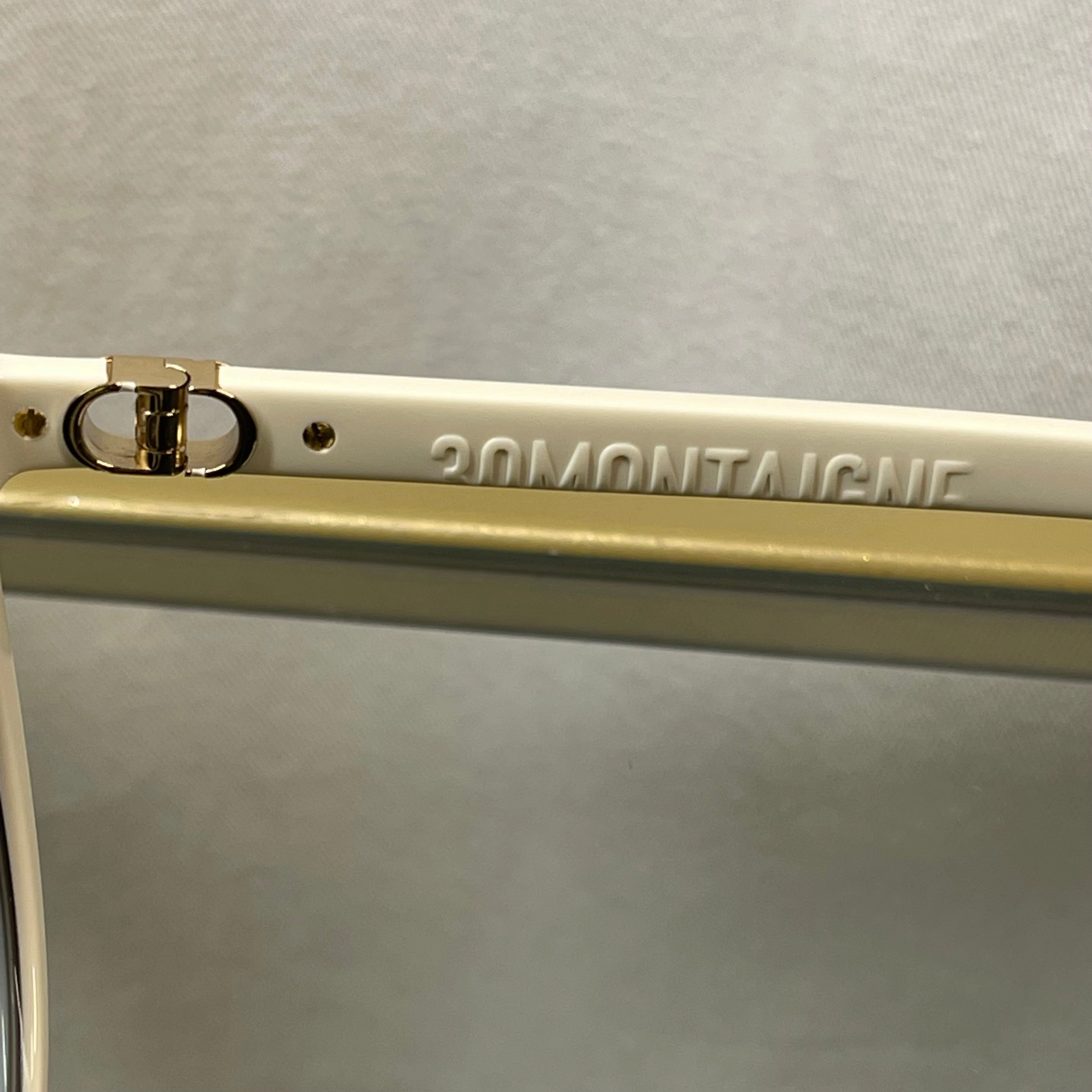 DIOR 30MontaigneMini White Sunglasses TS3640