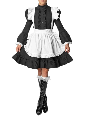 Elegant Gothic Lolita Maid Dress