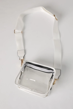 Energetic Aesthetic Clear Crossbody Bag