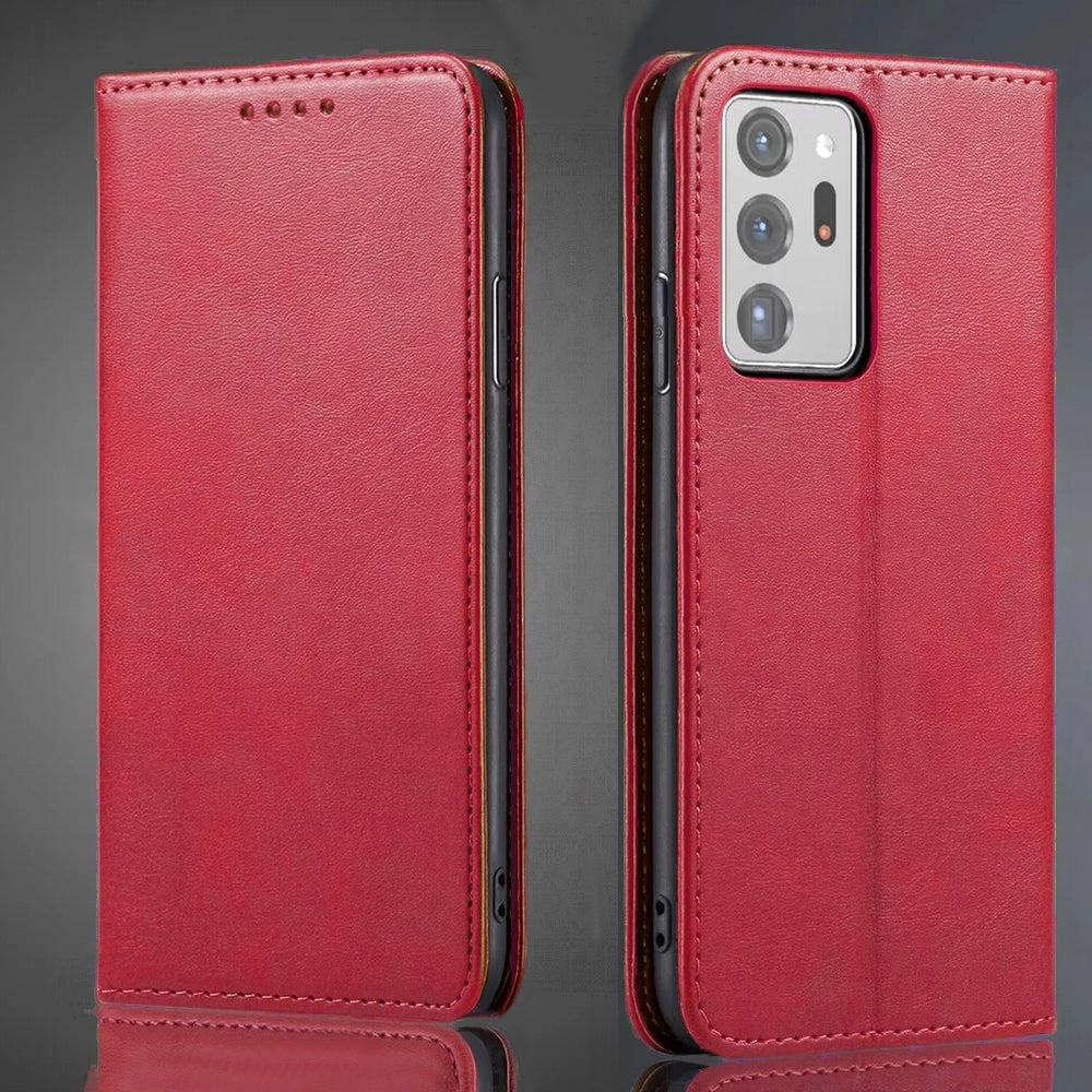 For Samsung Galaxy Note20 Ultra 5G/4G Embossed Cat Butterflies Pattern Horizontal Flip Leather Case