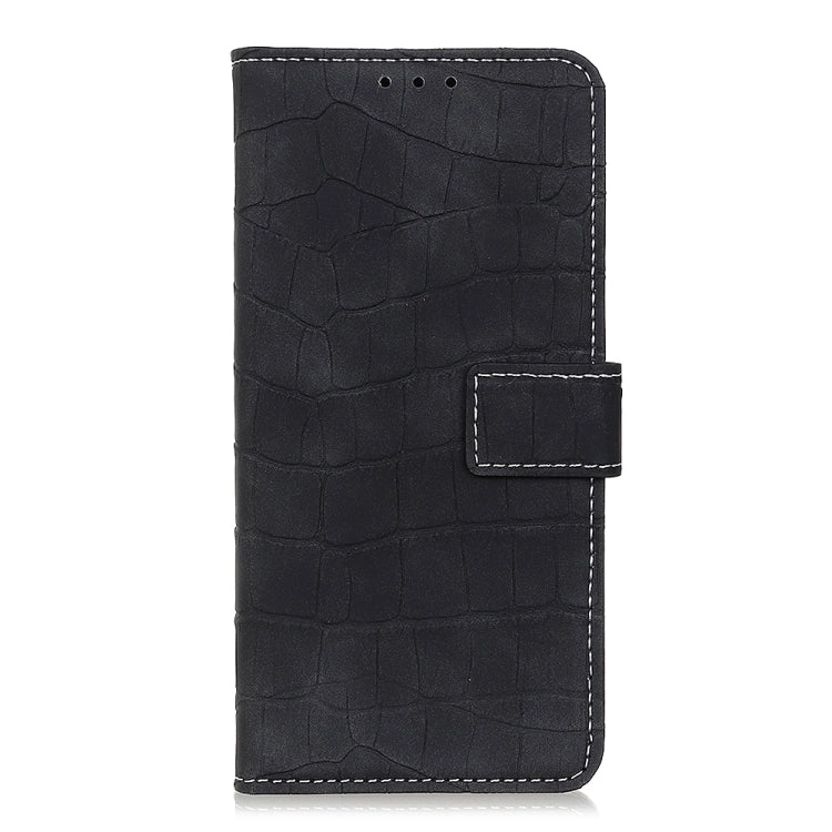 For Samsung Galaxy S22 5G Magnetic Crocodile Texture Horizontal Flip Leather Case with Holder