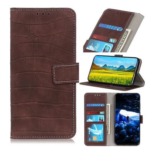 For Samsung Galaxy S22 5G Magnetic Crocodile Texture Horizontal Flip Leather Case with Holder