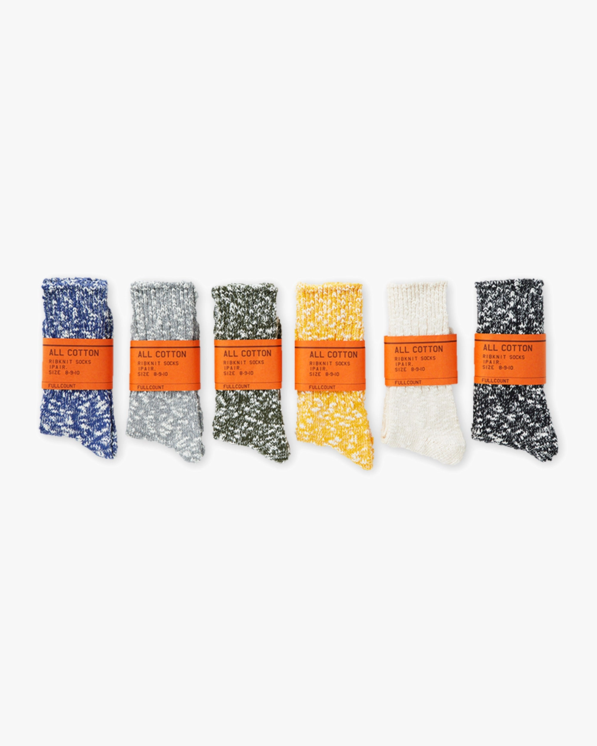 Fullcount 6110-2 Mix Socks - Beige