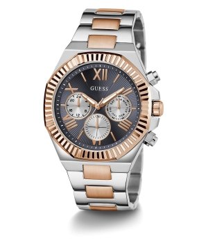 GUESS Equity Mens 2-Tone Multi-function Watch