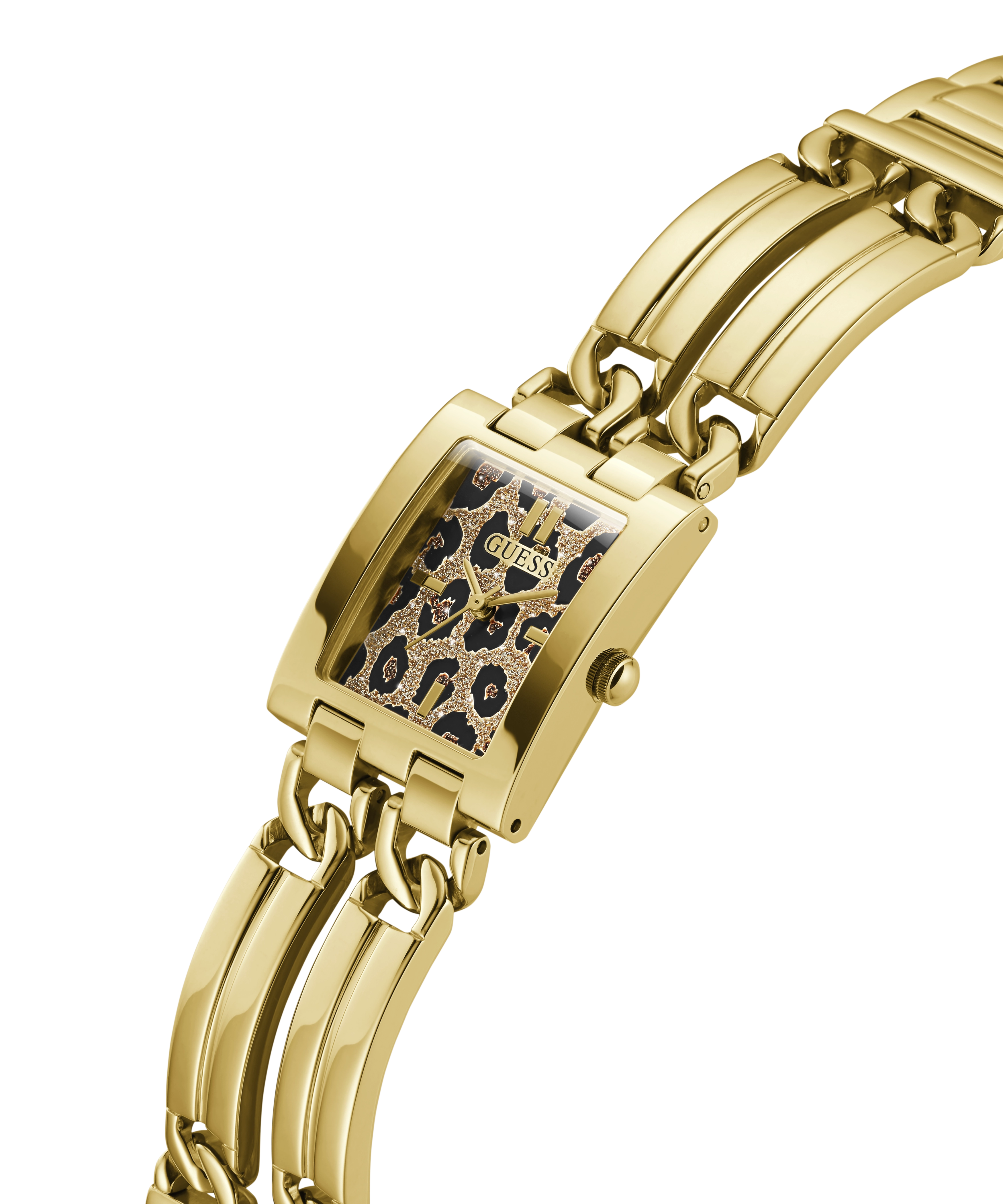 GUESS Ladies Gold Tone Analog Watch