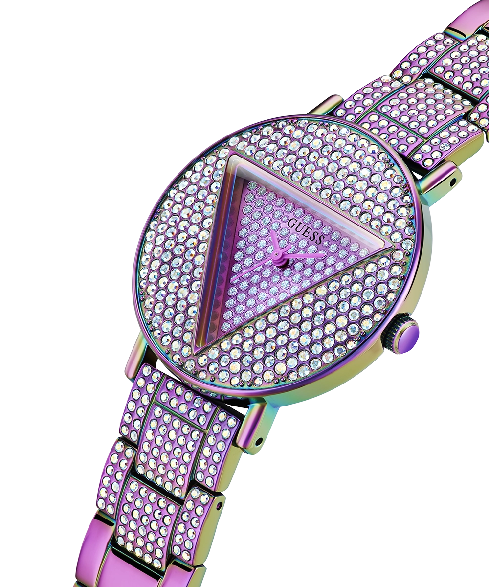 GUESS Ladies Iridescent Analog Watch