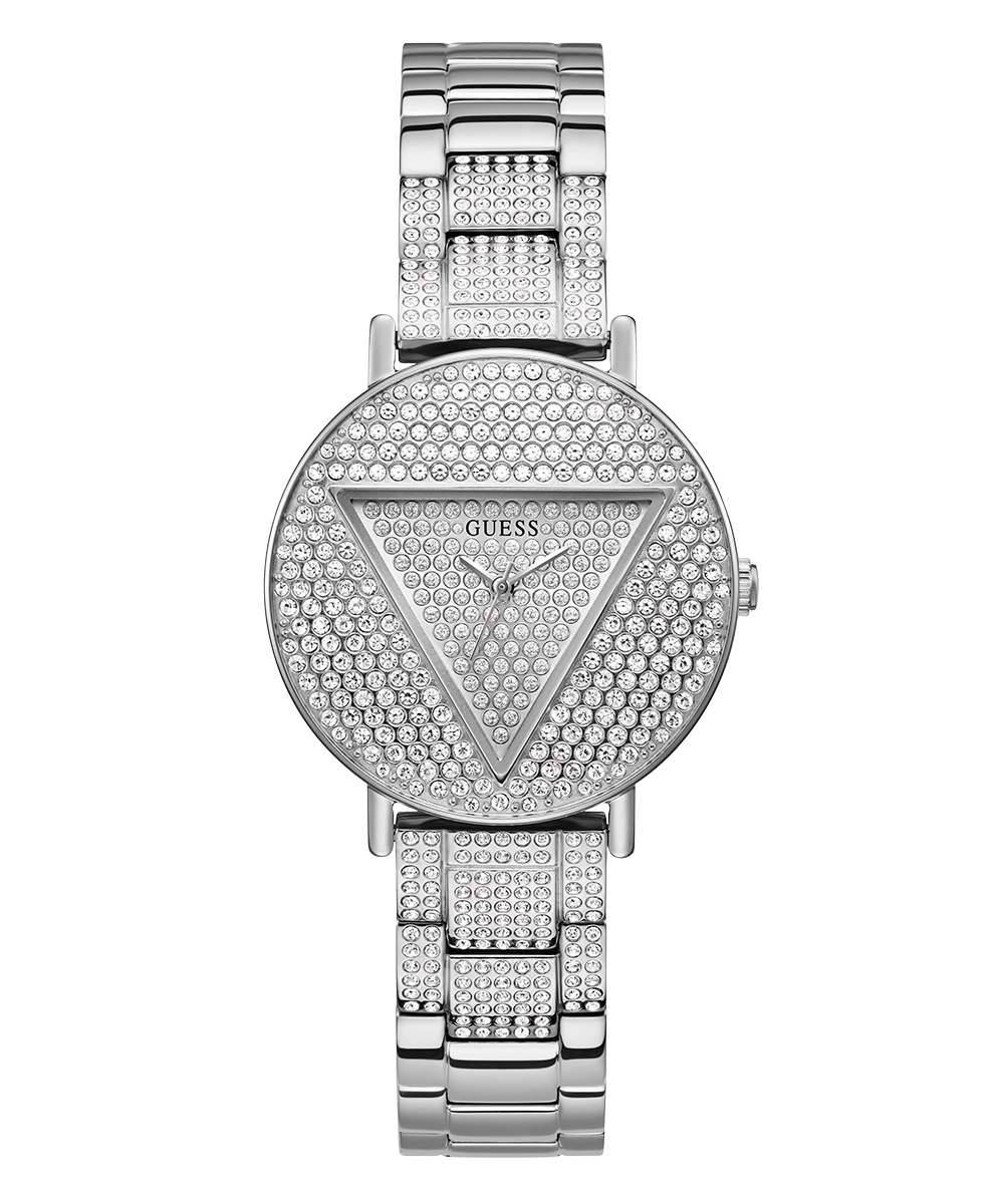 GUESS Ladies Silver Analog Watch