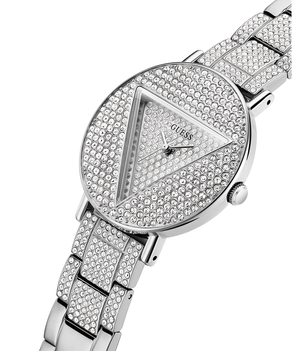 GUESS Ladies Silver Analog Watch