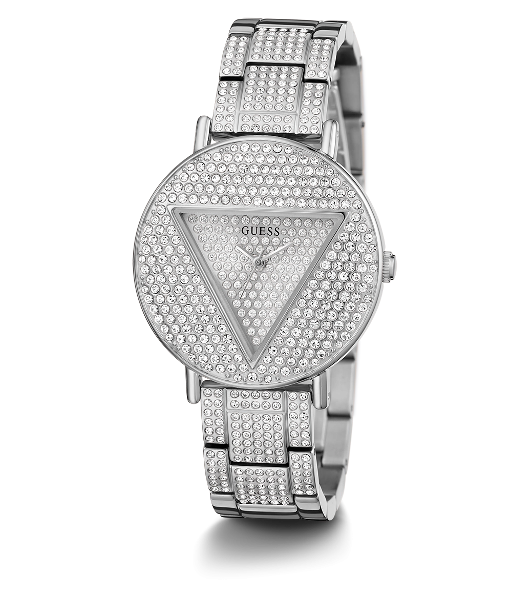 GUESS Ladies Silver Analog Watch