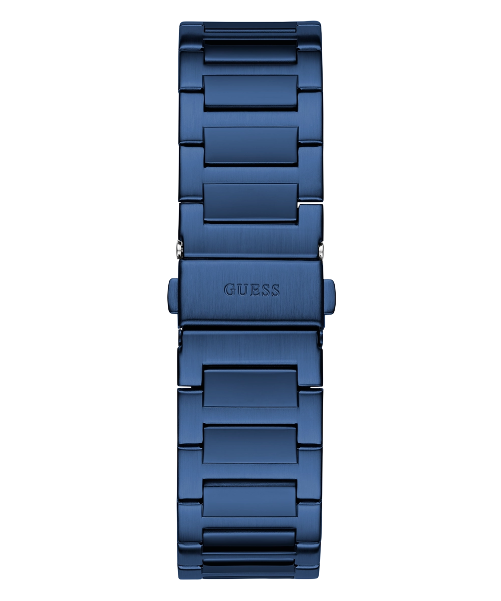 GUESS Mens Blue Analog Watch