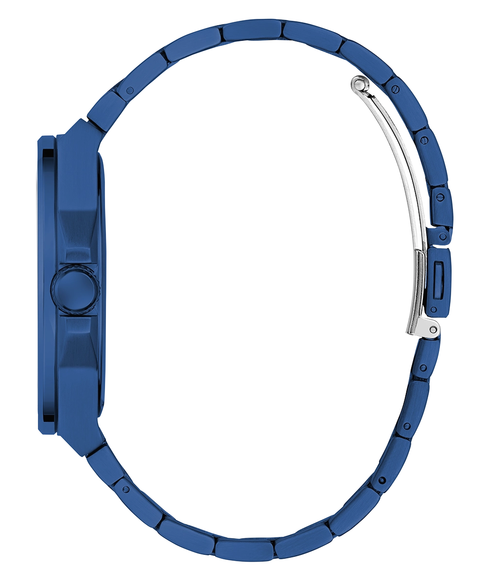 GUESS Mens Blue Analog Watch