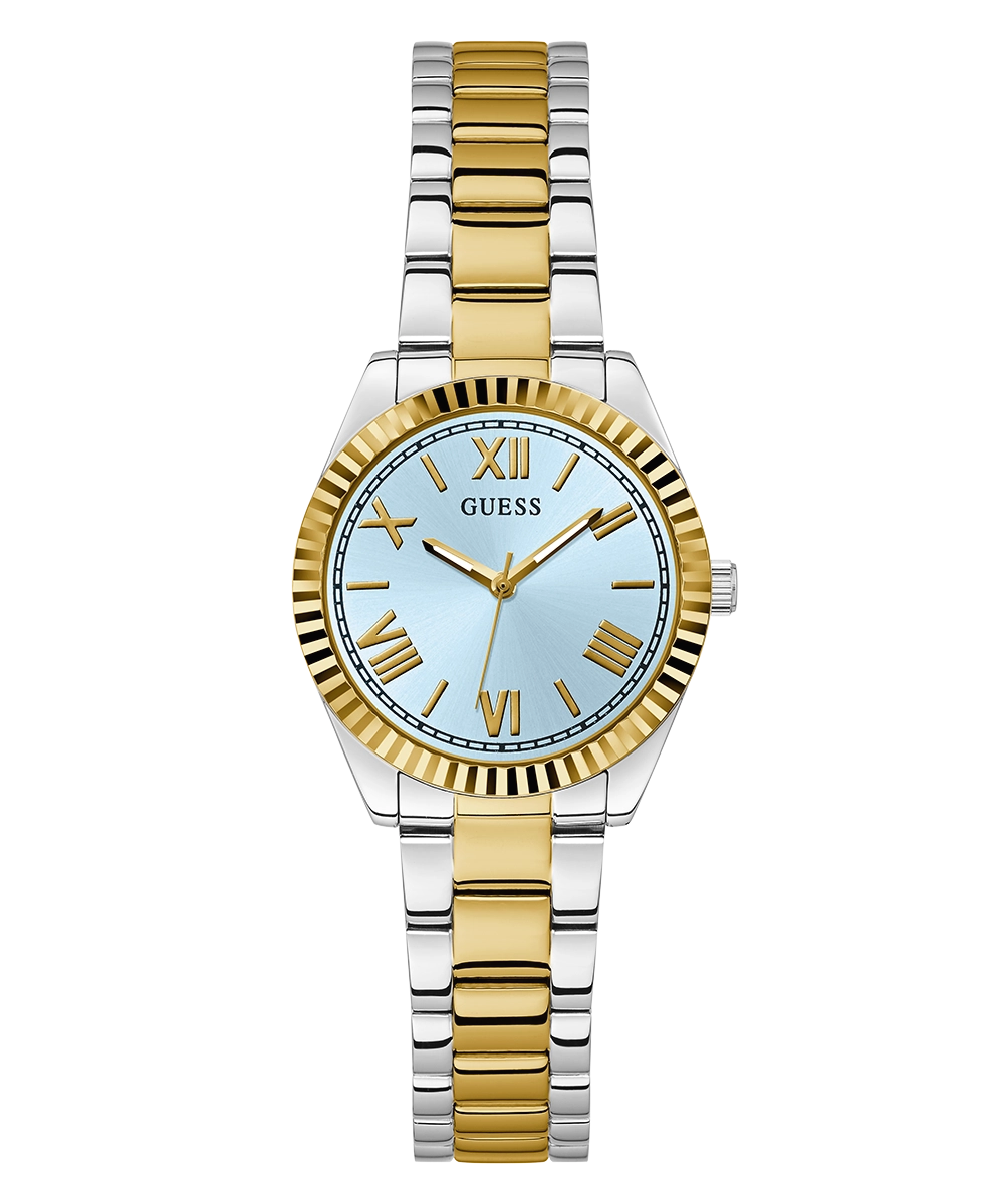 GUESS Mini Luna Ladies 2-Tone Analog Watch