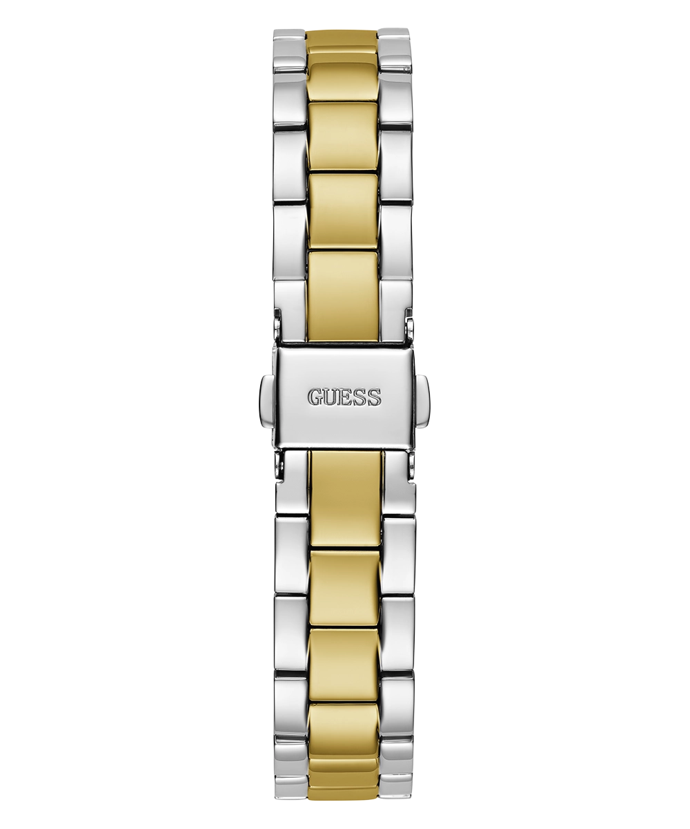 GUESS Mini Luna Ladies 2-Tone Analog Watch