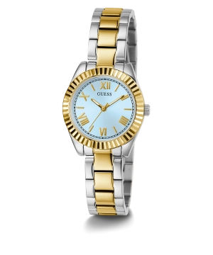 GUESS Mini Luna Ladies 2-Tone Analog Watch