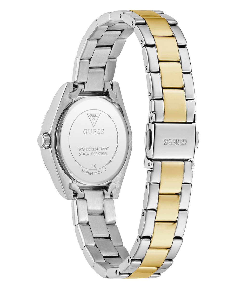 GUESS Mini Luna Ladies 2-Tone Analog Watch