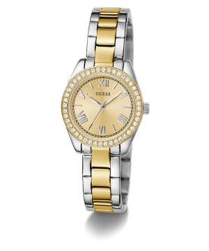 GUESS Mini Luna Ladies 2-Tone Analog Watch