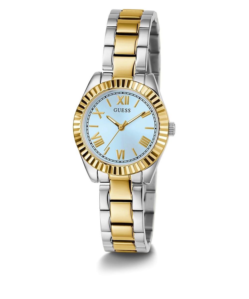 GUESS Mini Luna Ladies 2-Tone Analog Watch