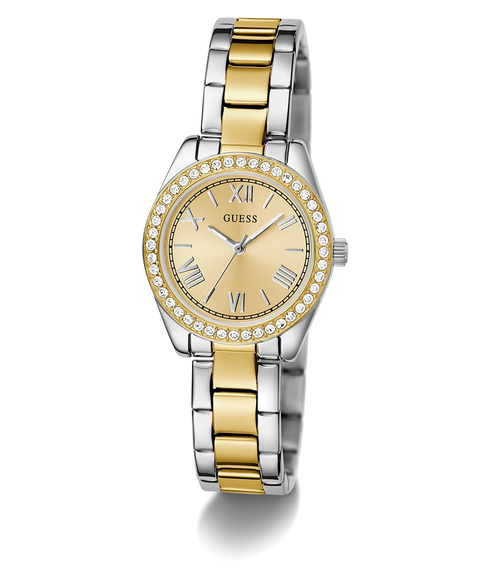 GUESS Mini Luna Ladies 2-Tone Analog Watch