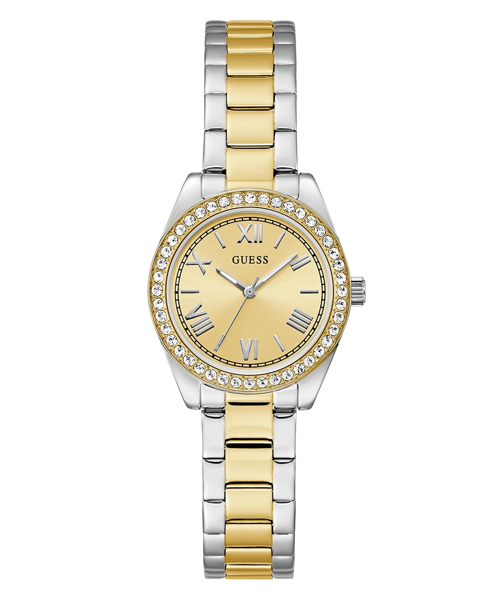 GUESS Mini Luna Ladies 2-Tone Analog Watch