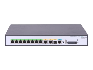 HPE FlexNetwork MSR958 - Router 8-port switch - 1GbE - WAN ports: 2 - rack-mountable JH300A#B2E