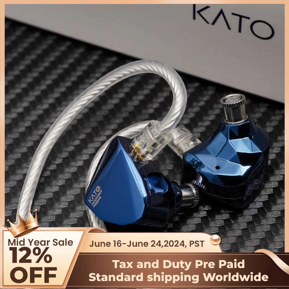Moondrop Kato Flagship ULT Dynamic Driver In Ear Earphone