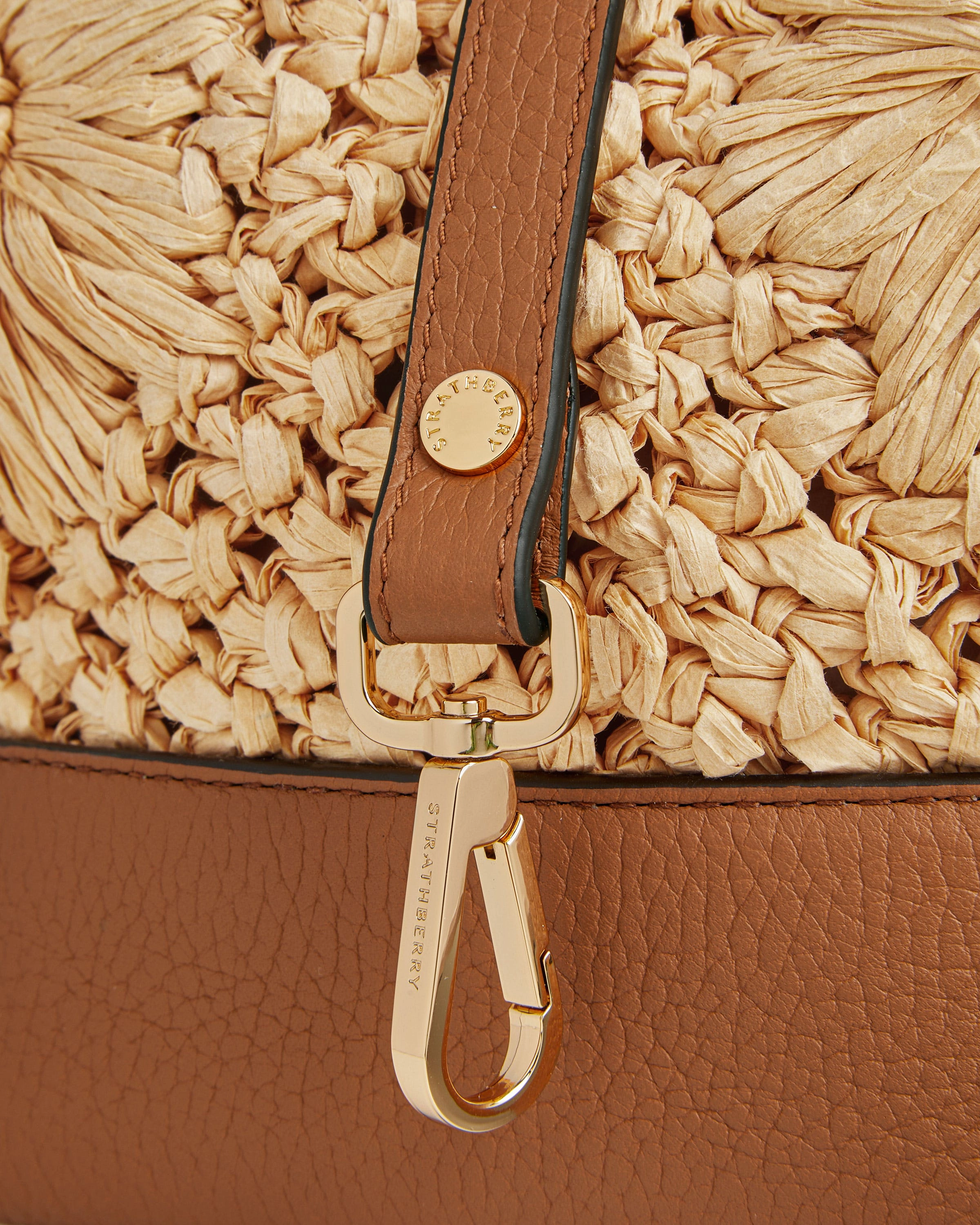 Osette - Floral Paper Raffia/Tan