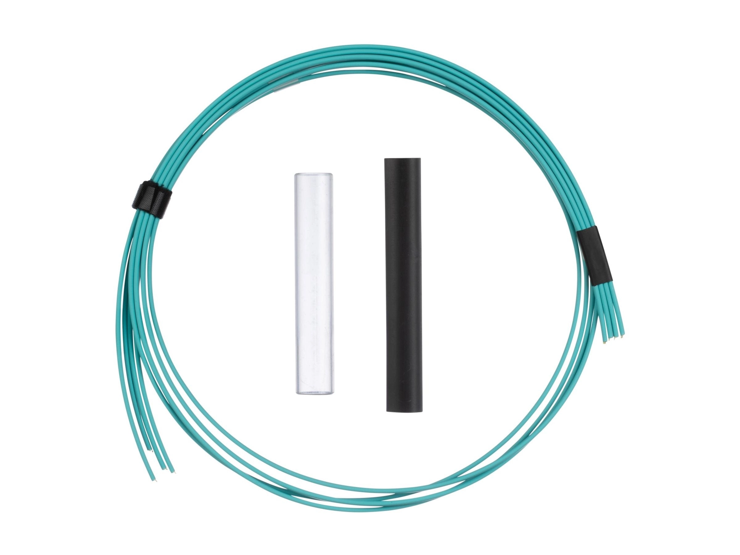 Panduit QuickNet - Breakout kit - 3.3 ft - aqua FOBKF48AM1