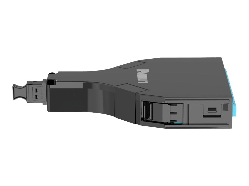 Panduit QuickNet - Pre-terminated fiber optic cassette - LC MM X 12 - 1U FQSA-12-10U