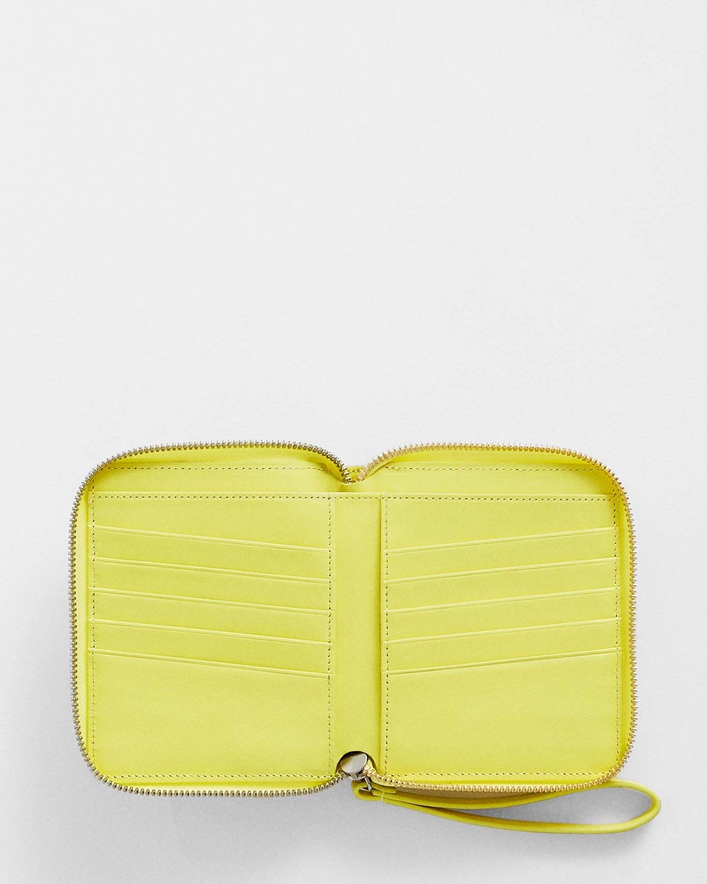Portela Leather Zip Wallet