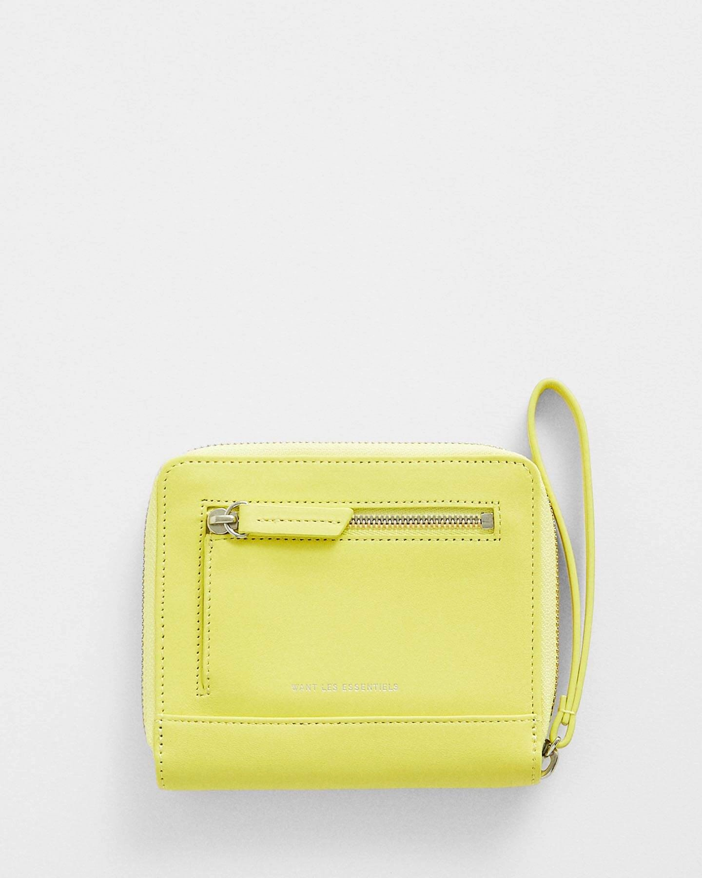 Portela Leather Zip Wallet