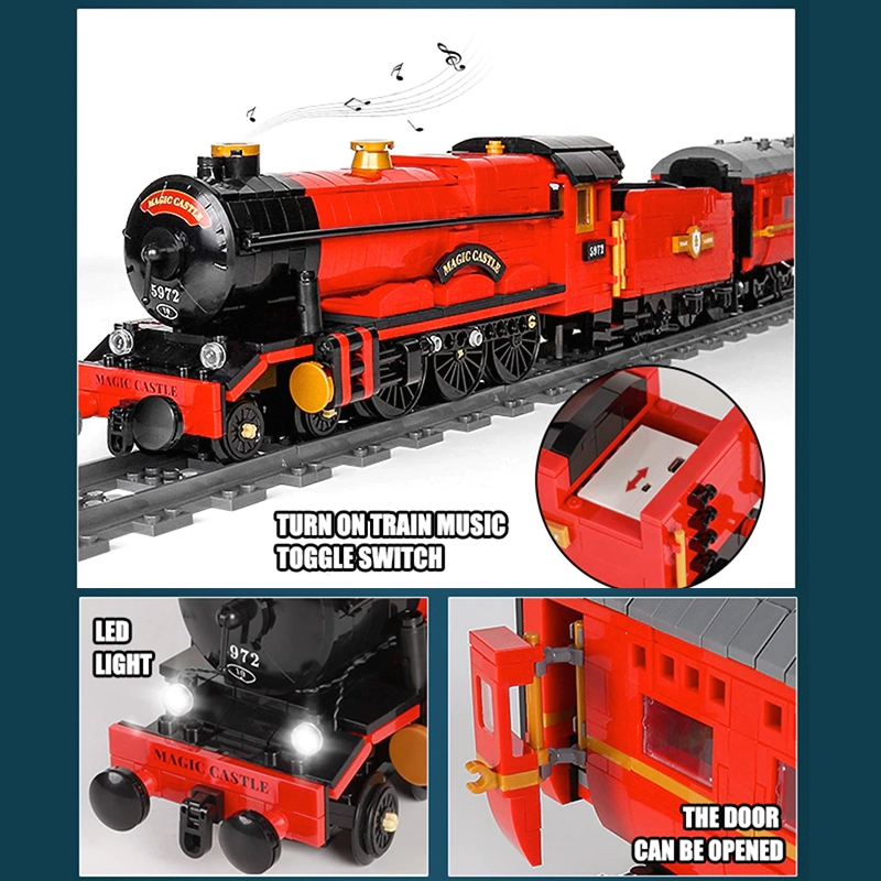 Remote Controlled Steam Train 2085pcs