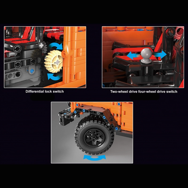 Remote Controlled SUV 2859pcs