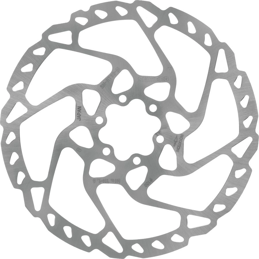 Shimano Disc Brake Rotor, SM-RT66-M, 180mm, 6-Bolt, SLX Deore