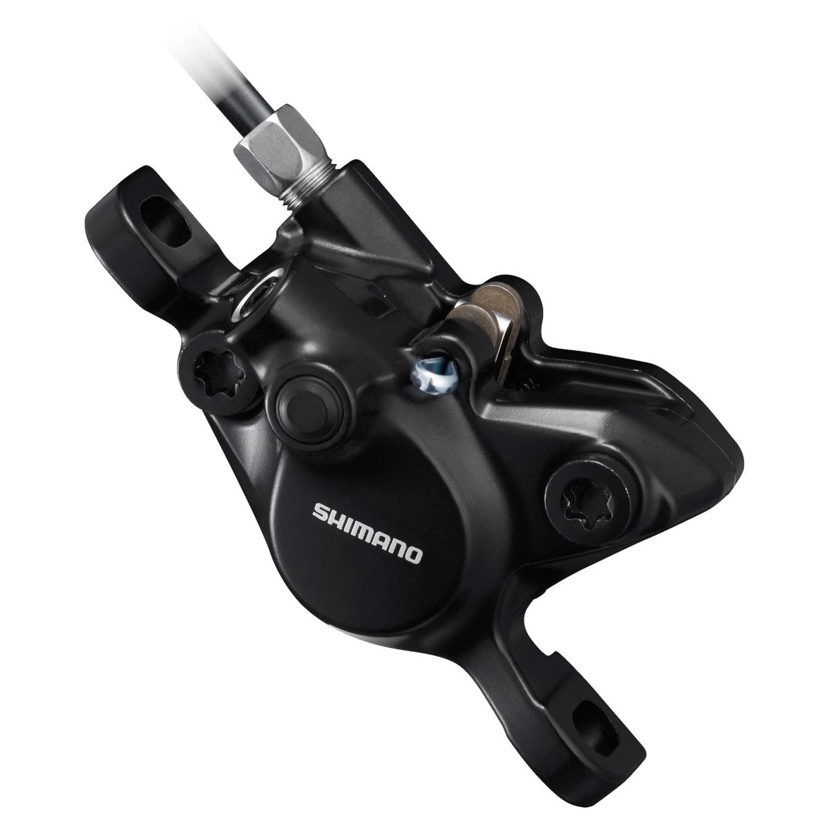 Shimano Hydraulic Disc Brake 3 Finger Alloy Lever, BL-MT201, Left, Front, B01S, 1000mm, Black