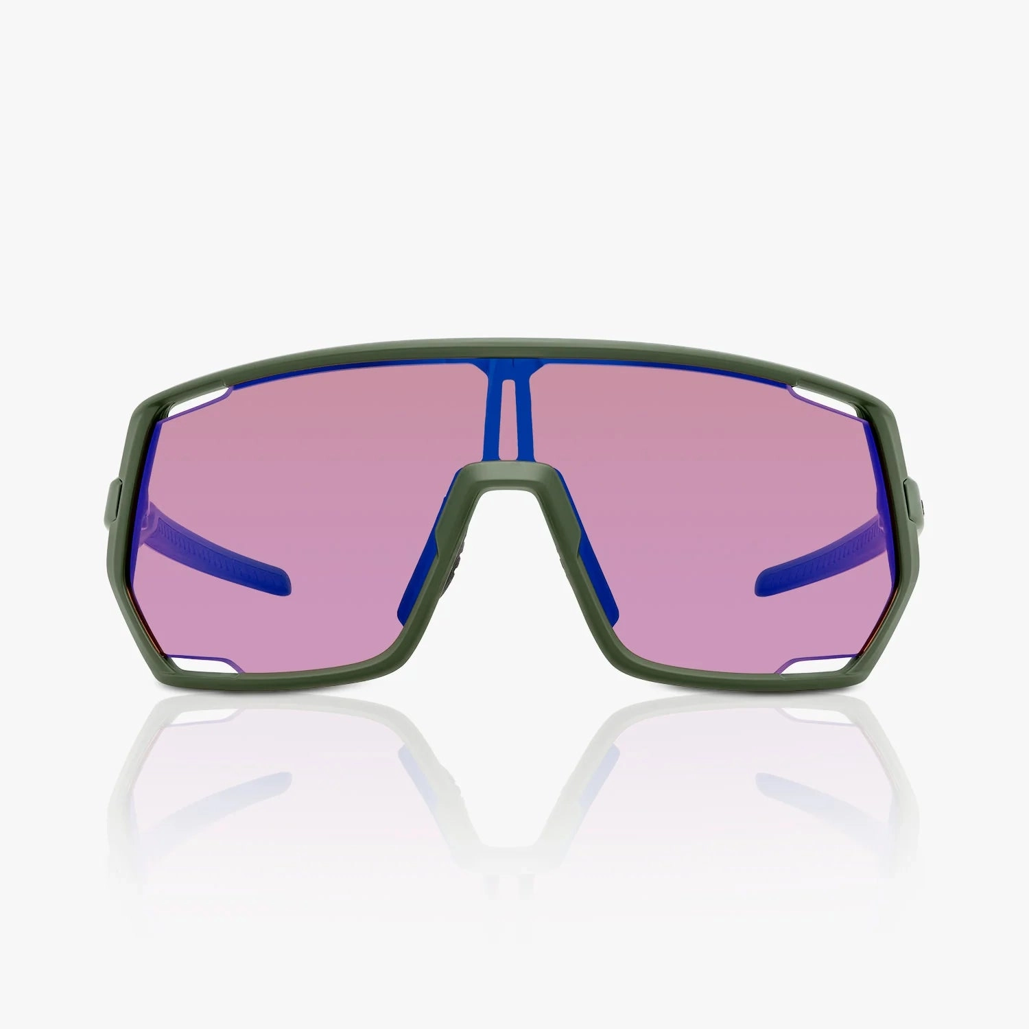 Shimano Technium 2 Sunglasses — Dark Olive Frame / RIDESCAPE Off-Road Lens