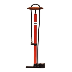 SILCA Pista Floor Pump Red