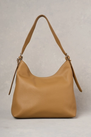 Sonia Hobo Shoulder Bag - Tan
