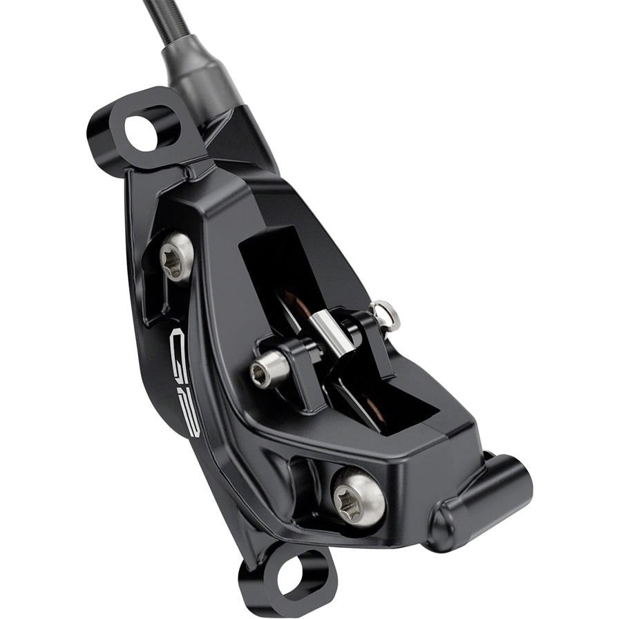 SRAM G2 RS Disc Brake and Lever - Front, Hydraulic, Post Mount, Diffusion Black Anodized, A2