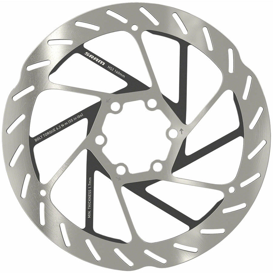 SRAM HS2 Disc Brake Rotor - 160mm, 6-Bolt